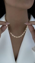گردنبند مدل بیضی - تصویر 2