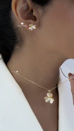 گوشواره گل تراش - تصویر 2
